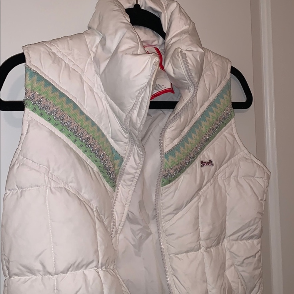 The Classic Le TIGRE White Goose Down Vest
